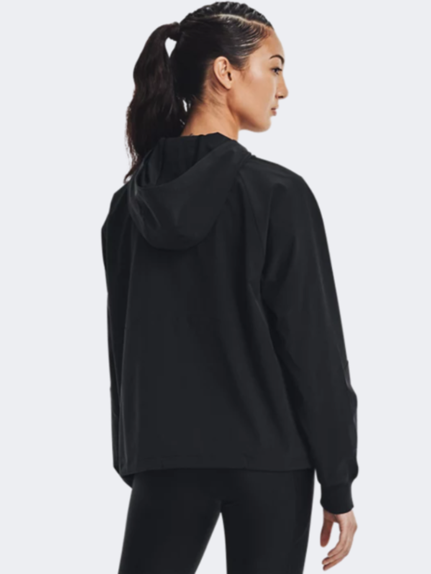 Under Armour Woven Women Lifestyle Jacket Black/White