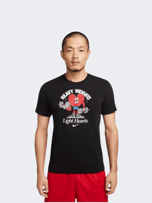 Nike Dri-Fit  Men Training T-Shirt Black