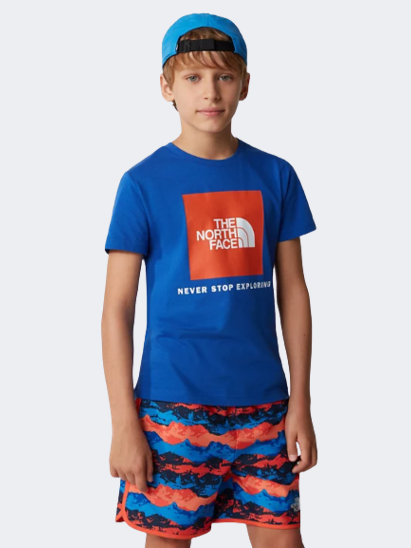 The North Face Redbox Boys Lifestyle T-Shirt Blue – Mike Sport Iraq