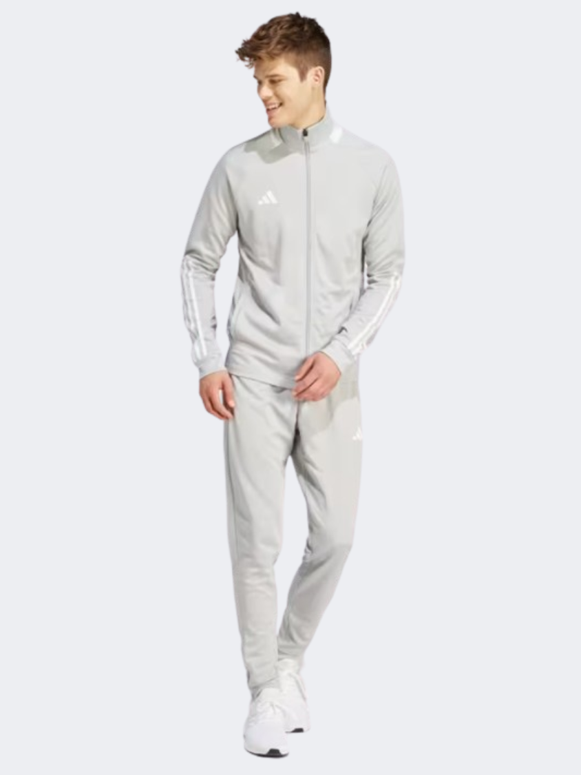 Adidas Sereno Men Sportswear Suit Grey/White