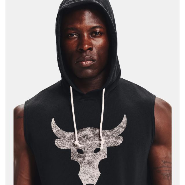 Under Armour Project Rock Terry Men Training Hoody Black/Onyx White