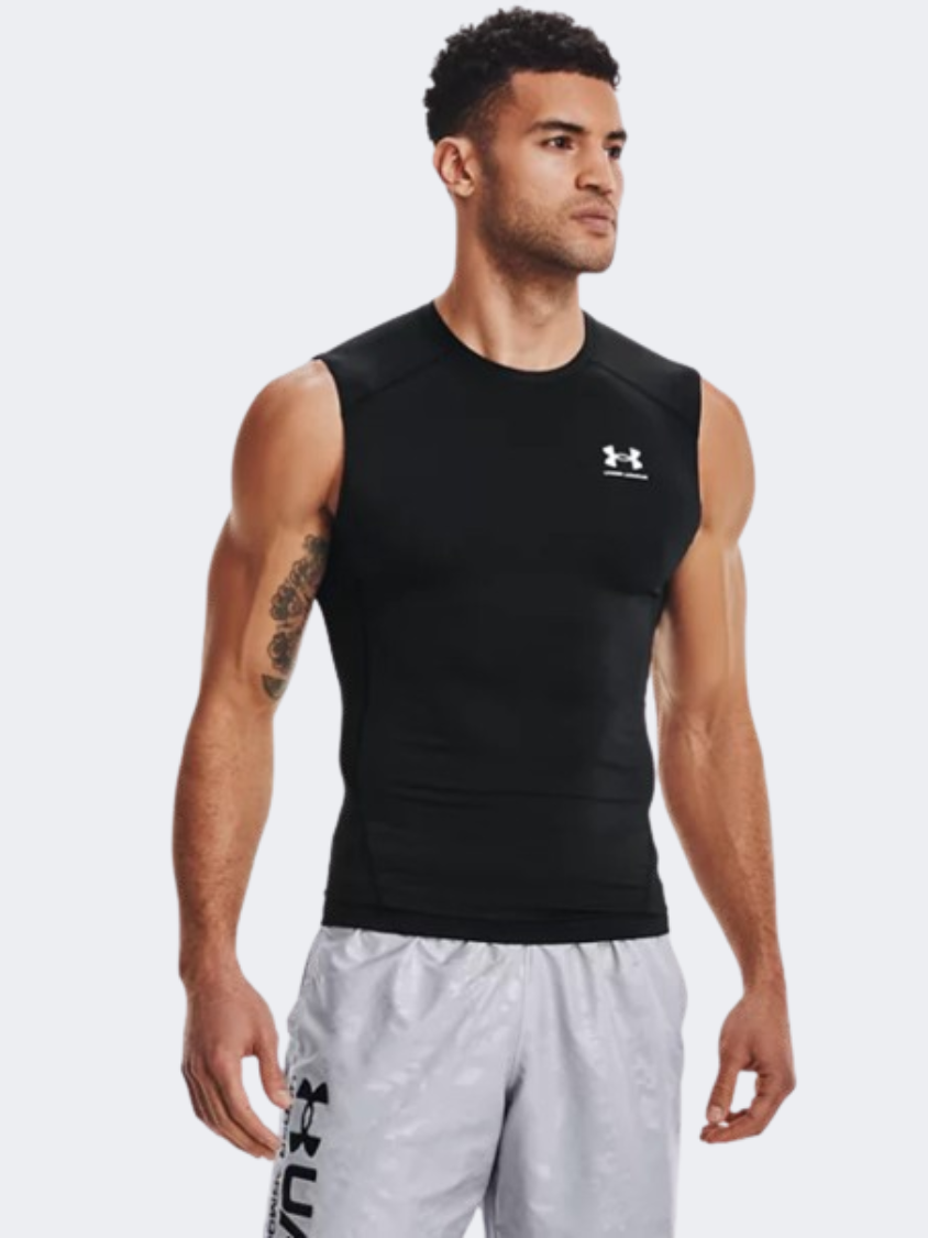 Under Armour Comp Men Training Tank Black/White
