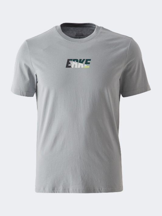 Erke Crew Men Lifestyle T-Shirt Dusty Blue