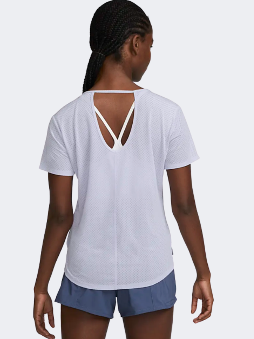 Nike Dri-Fit One Breathe Women Training T-Shirt Purple