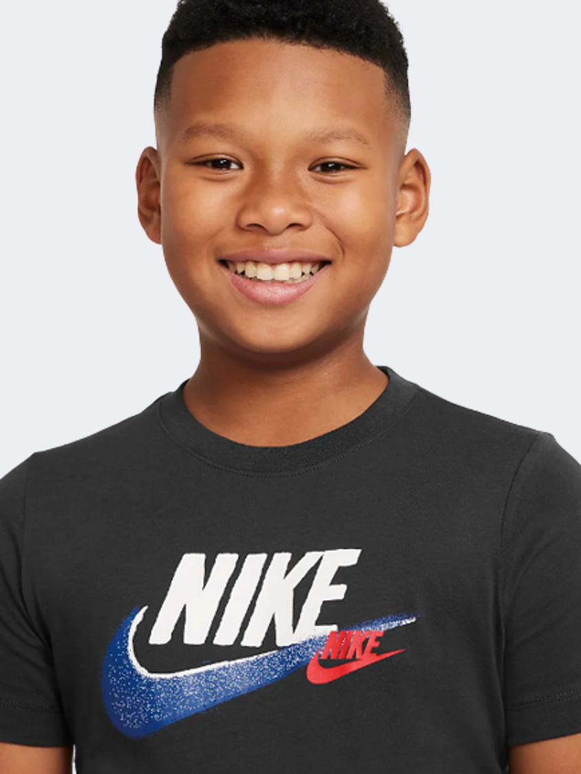 Nike Sportswear Standard Boys Lifestyle T-Shirt Dark Grey