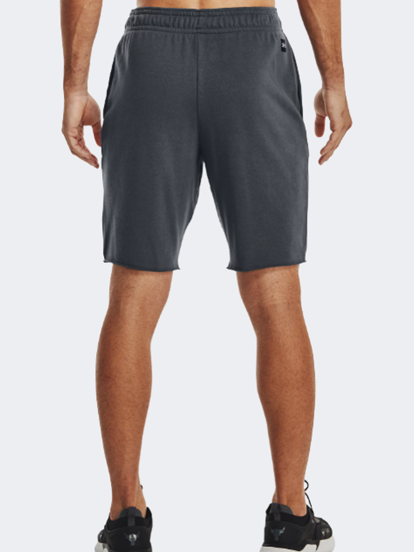 Under Armour Project Rock Terry Brahma Bull Men Training Short Grey/Black