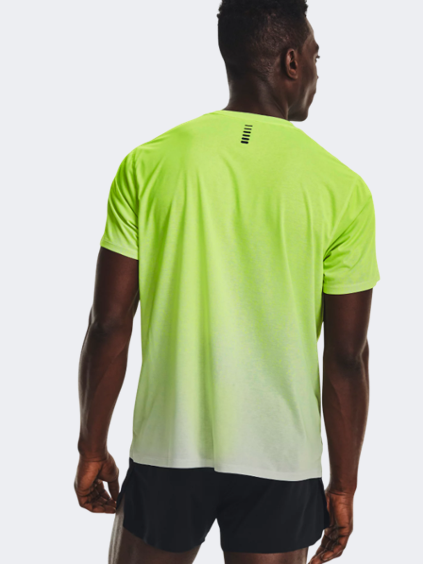 Under Armour Rush Run Men Running T-Shirt Lime