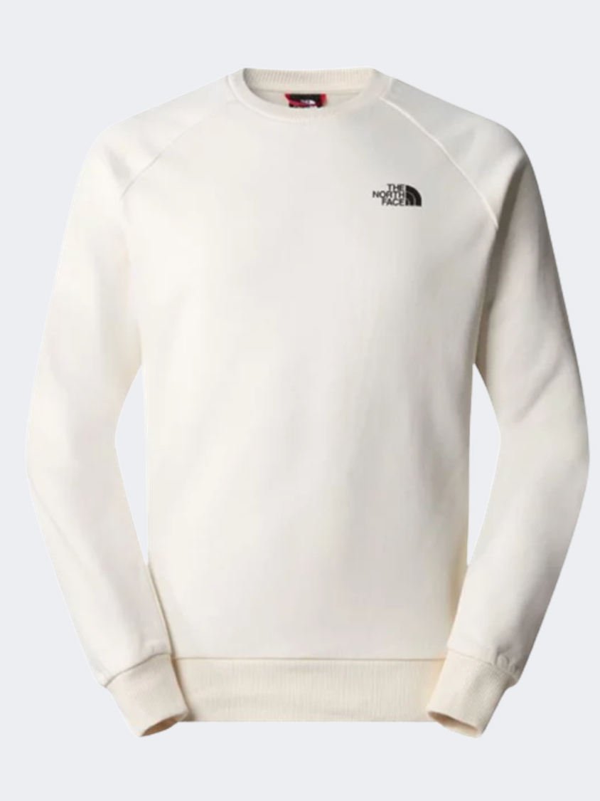 The North Face Rag Redbox Men Lifestyle Sweatshirt Gardenia White