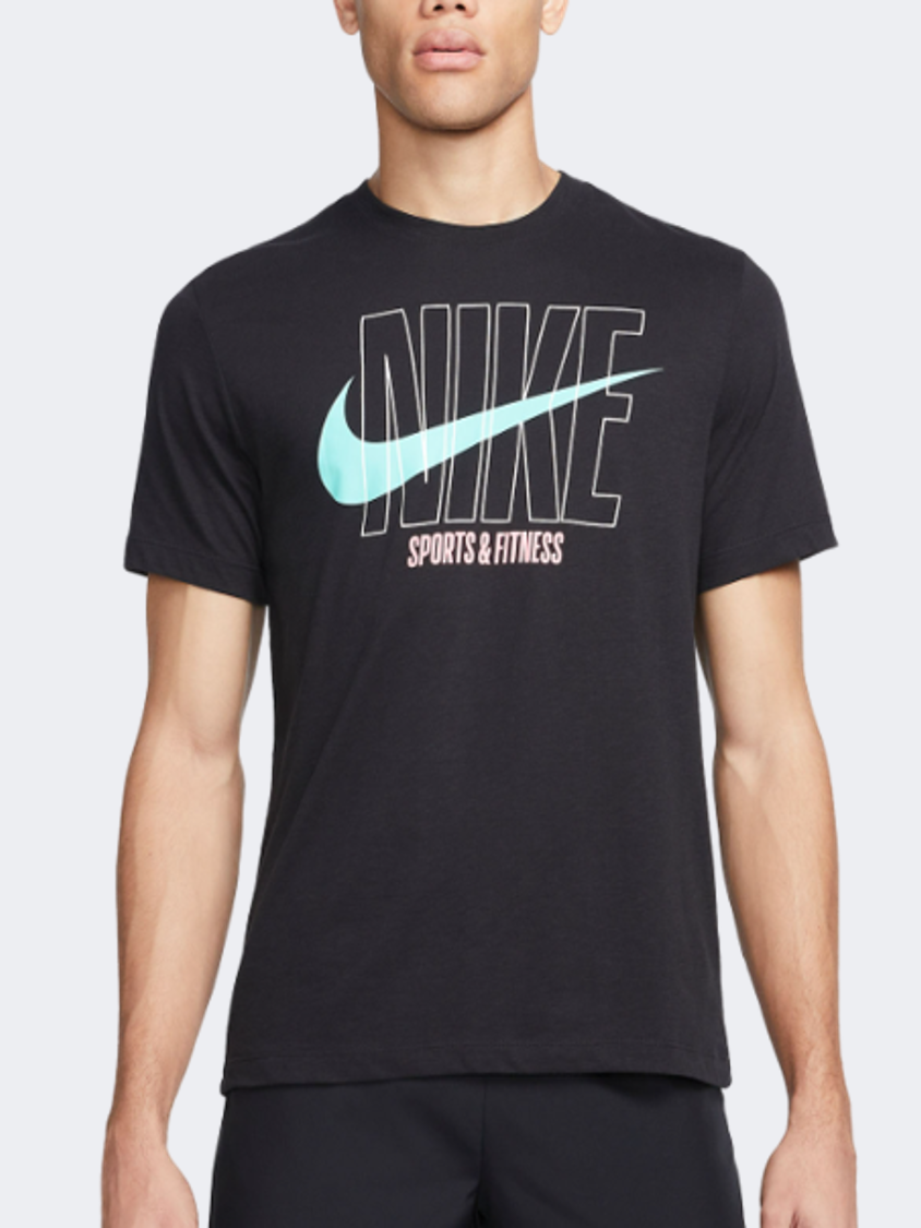 Nike Fitness Men Training T-Shirt Black
