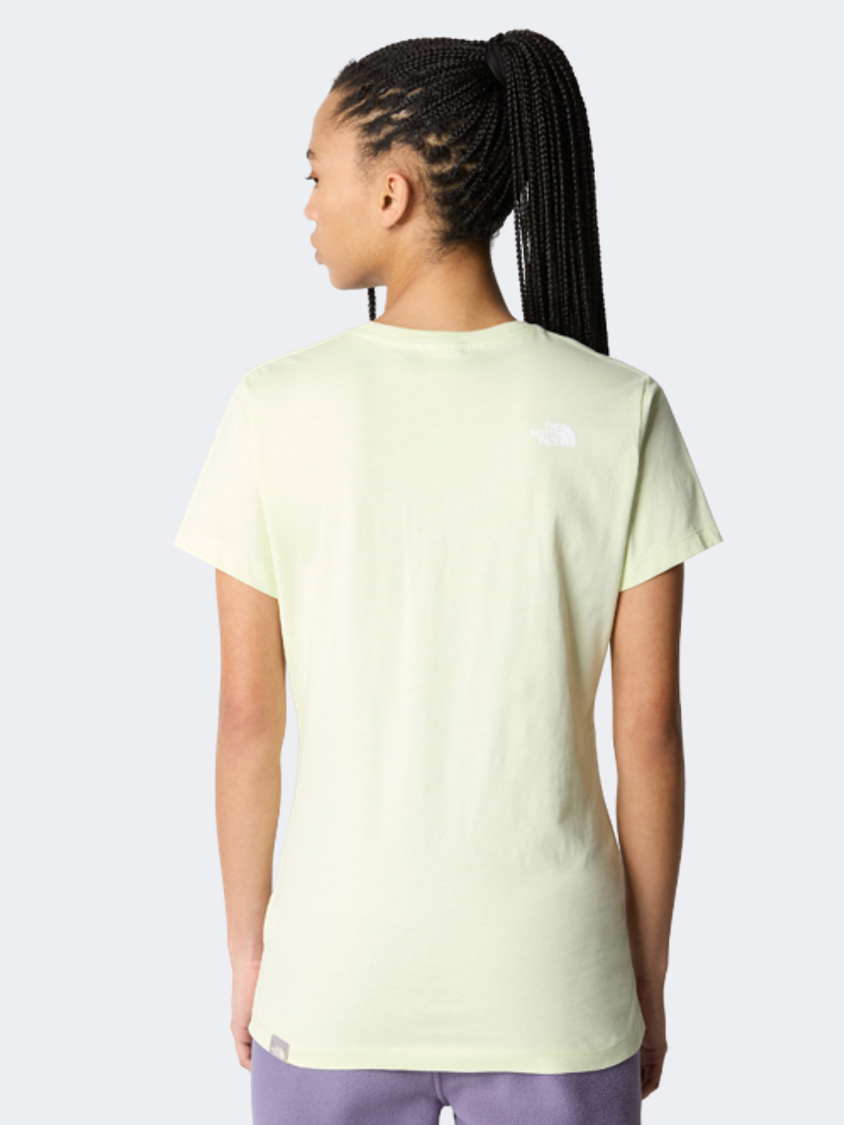 The North Face Easy Women Lifestyle T-Shirt Lime Cream