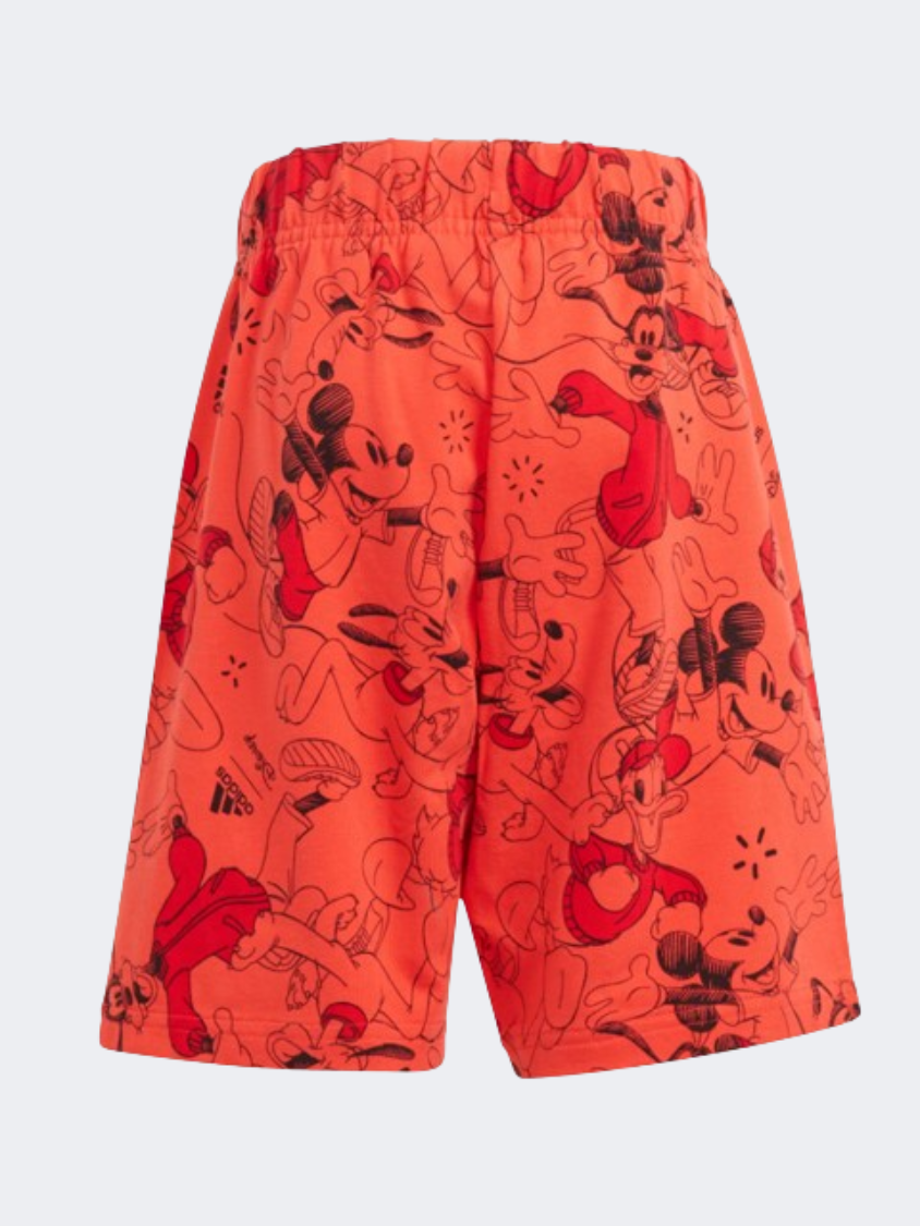 Adidas Disney Mickey Mouse Little Girls Sportswear Set Off White/Silver