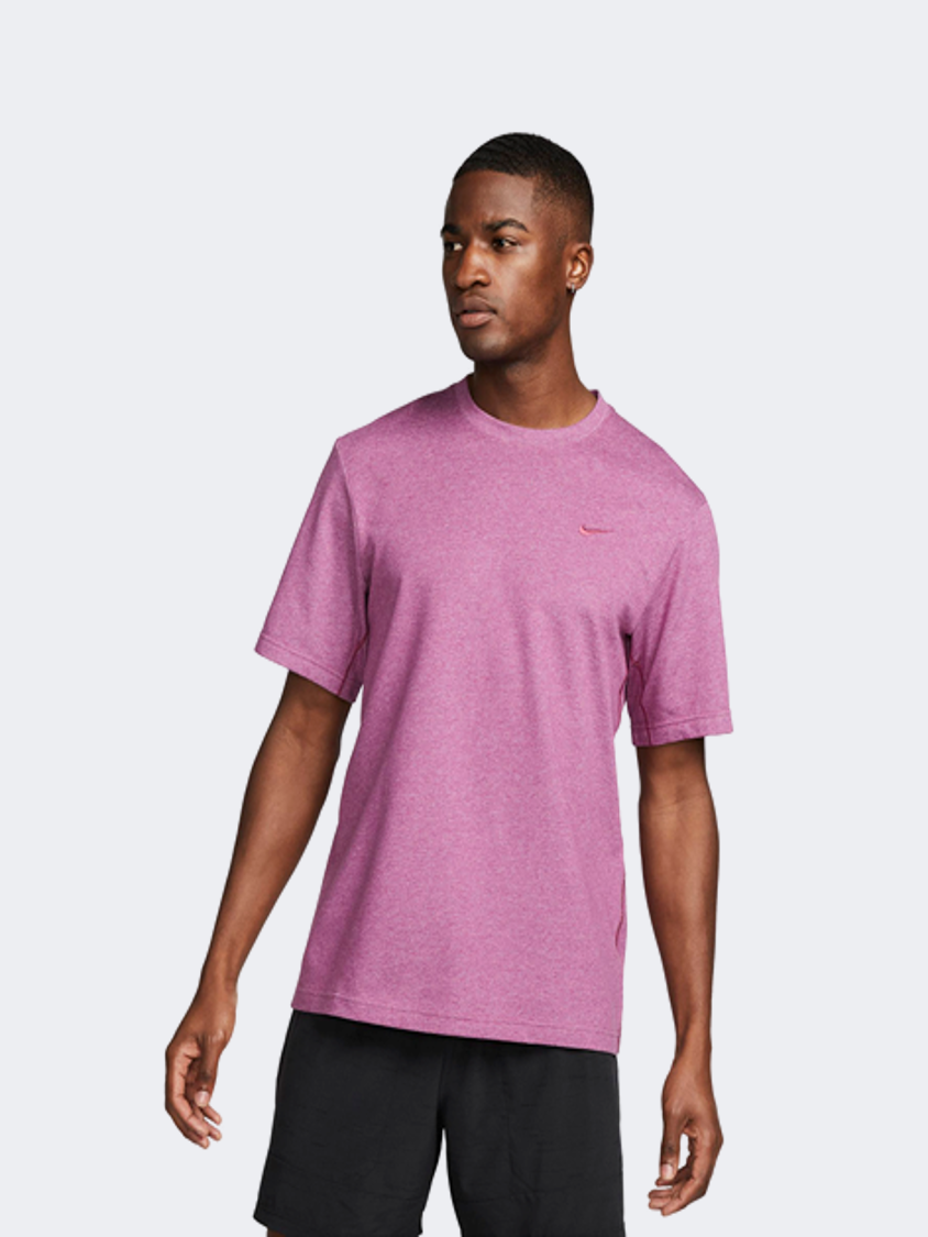Nike Dri-Fit Primary Statement Men Training T-Shirt Rose Wood