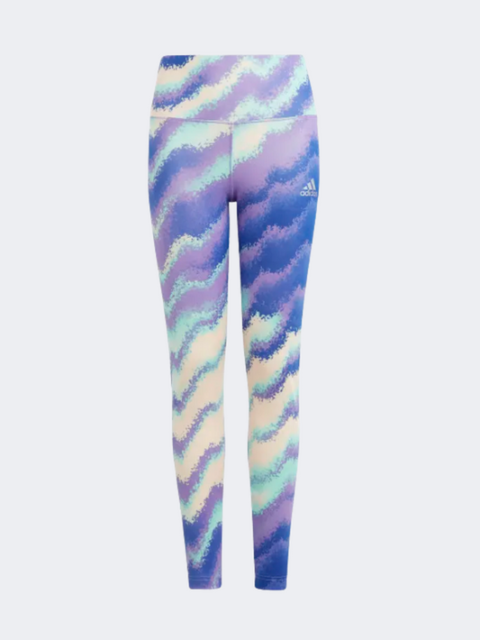 Adidas Dance Aeroready High-Waisted Printed Women Sportswear Tight Multicolor