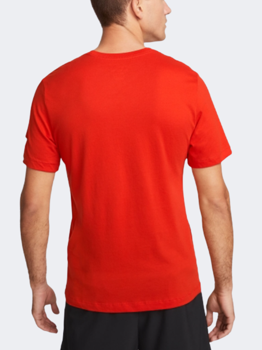 Nike Dri-Fit Body Shop Men Training T-Shirt Red