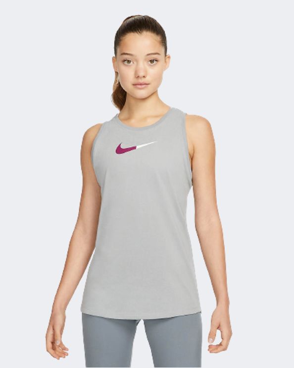 Nike Dri-Fit Race Women Running Tank Grey – Mike Sport Iraq