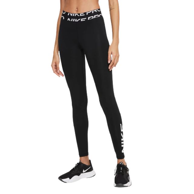 Nike Women Training Tight Black/Iron Silver – Mike Sport Iraq