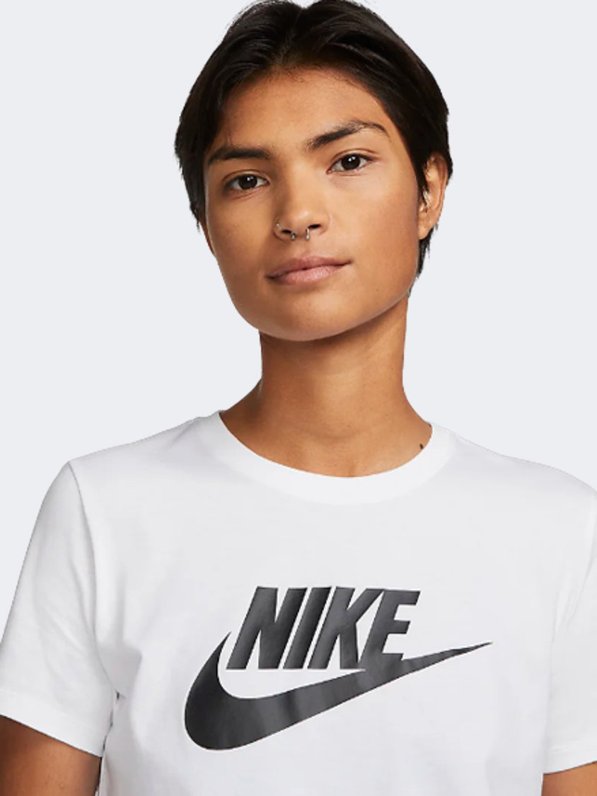 Nike Sportswear Essentials Women Lifestyle T-Shirt White/Black