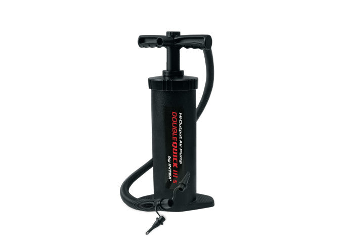 Intex Beach 68605 Double Quick Hand Black Pump