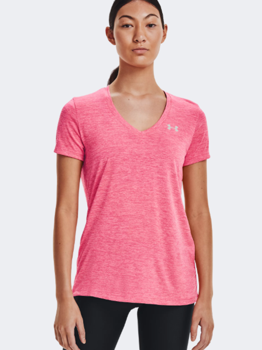 Under Armour Tech Twist Women Training T-Shirt Pink