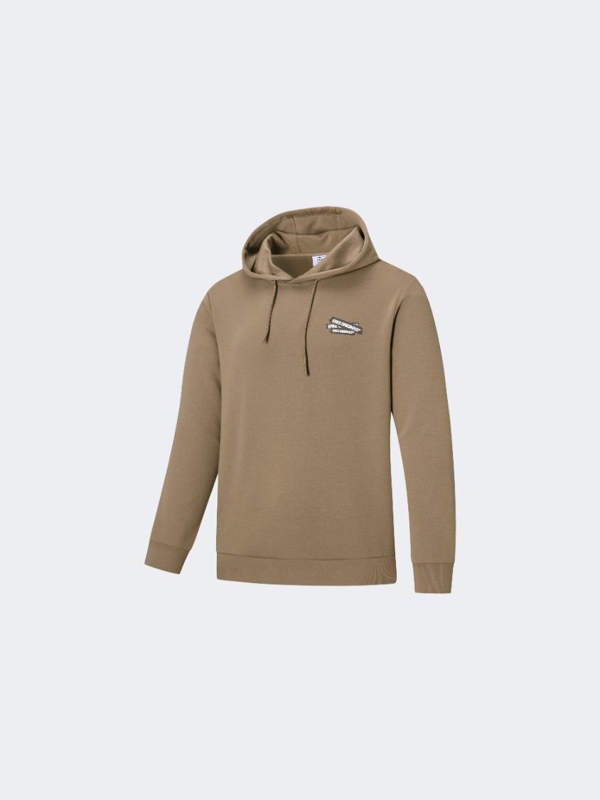 Erke Men Lifestyle Hoody Light Brown