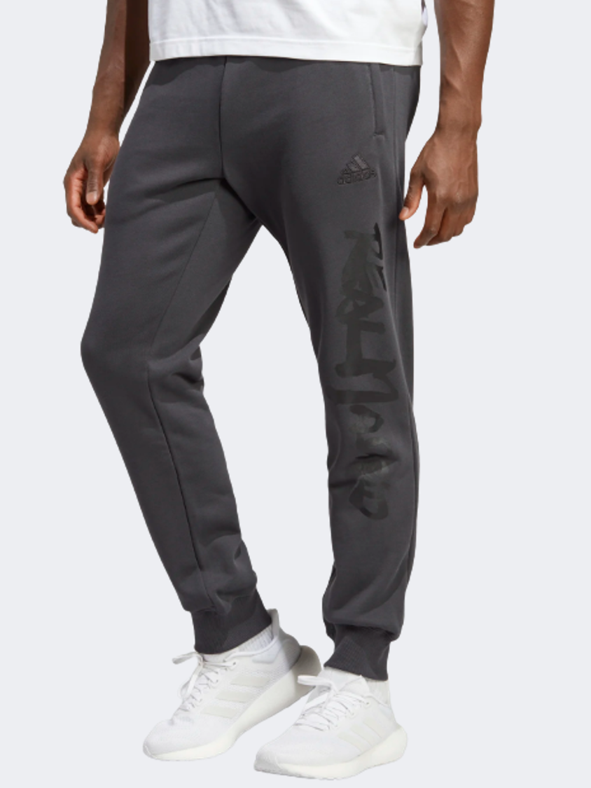 Adidas Real Madrid Chinese Men Football Pant Carbon