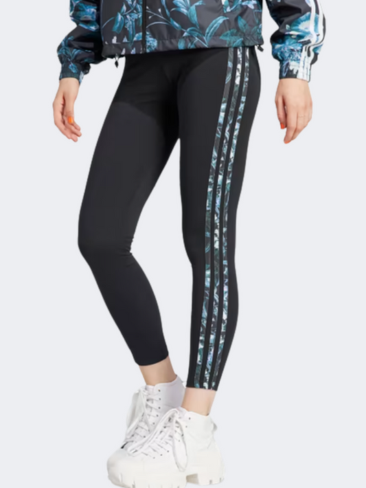 Adidas Flower Women Original Tight Black