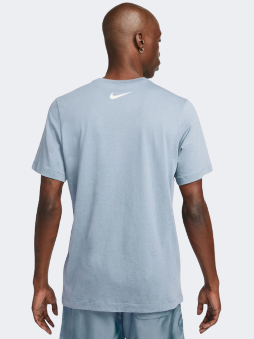 Nike Sportswear Big Swoosh 2 Men Lifestyle T-Shirt Ashen Slate