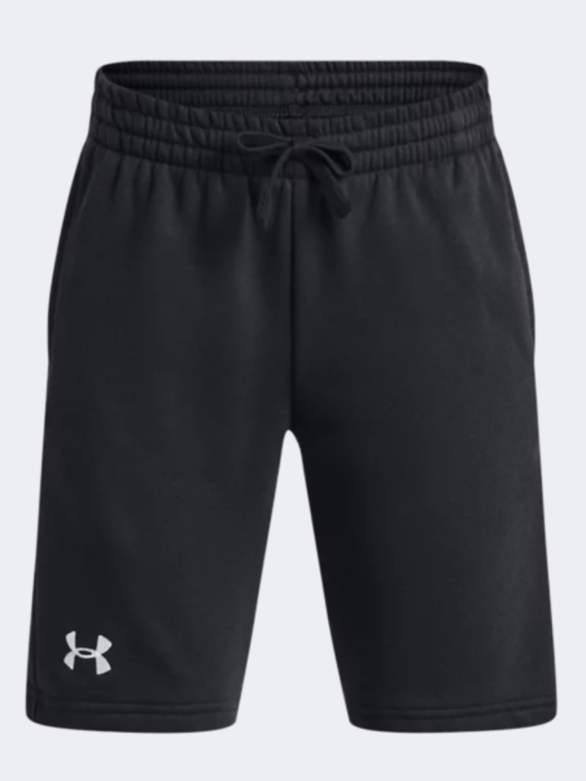 Under Armour Rival Fleece Boys Training Short Black/White