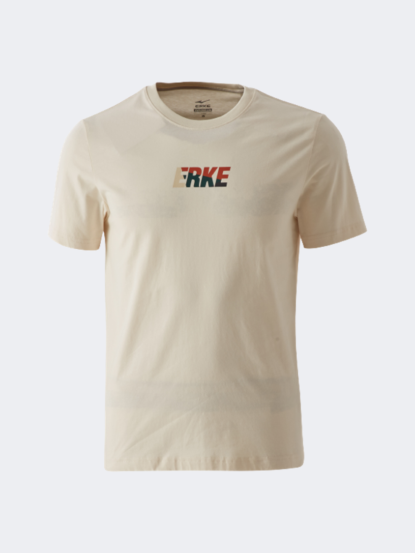 Erke Crew Neck Men Lifestyle T-Shirt White