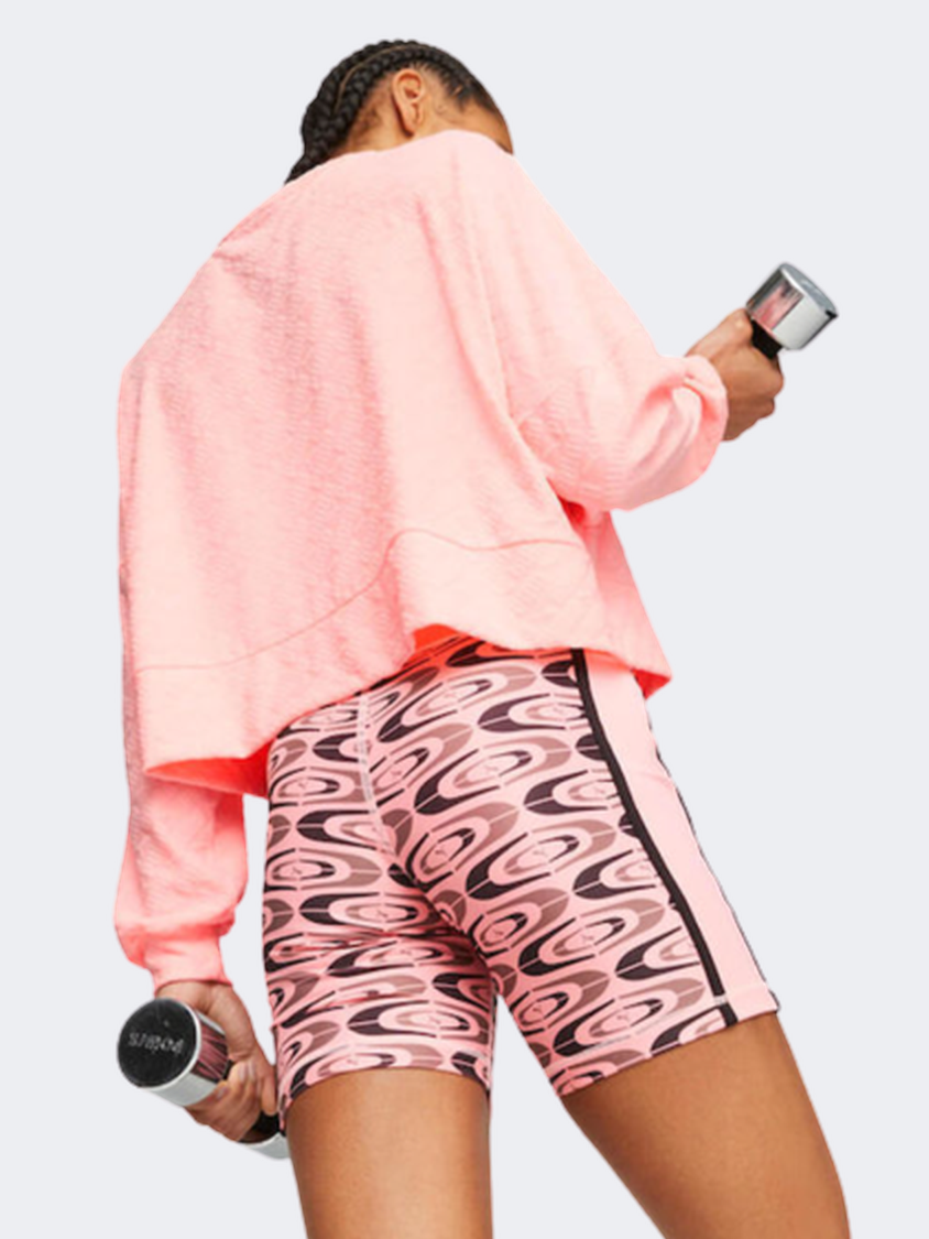 Puma Fit Branded Women Training Sweatshirt Koral Ice