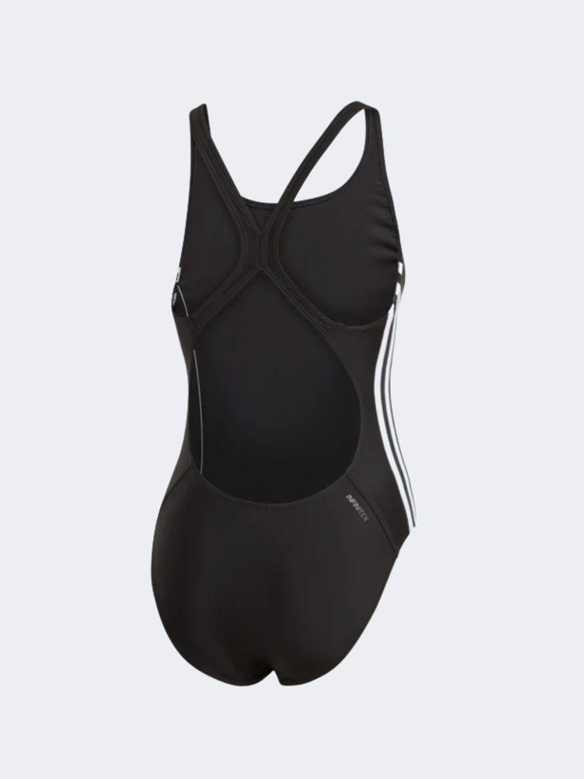 Adidas Athly V 3-Stripes Women Swim Monokini Black/White