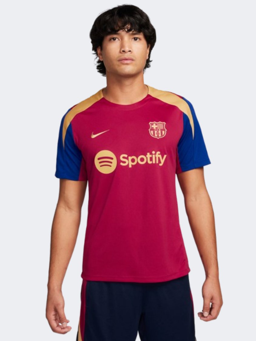 Nike Fc Barcelona Strike Men Football T-Shirt Red/Blue/Gold