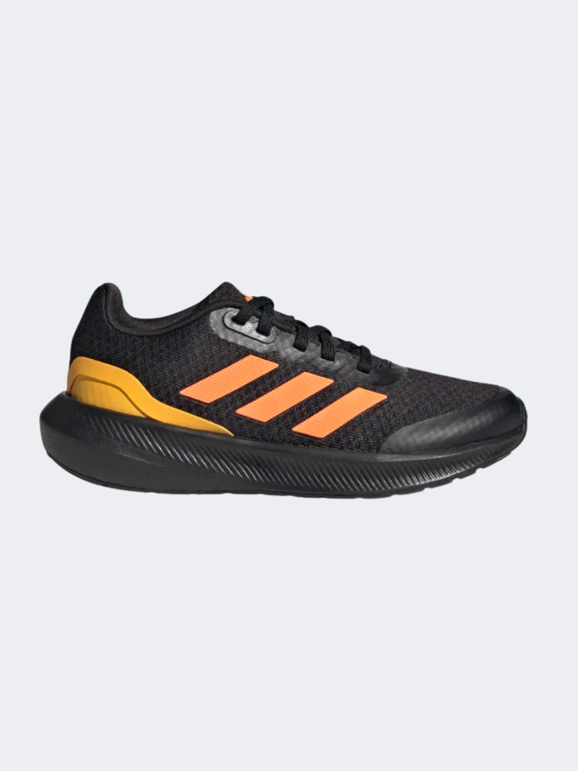 Adidas Falcon 3 Sport Ps Running Shoes Black Orange