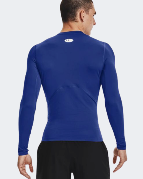 Under Armour Heatgear Comp Men Training Long Sleeve Royal/White