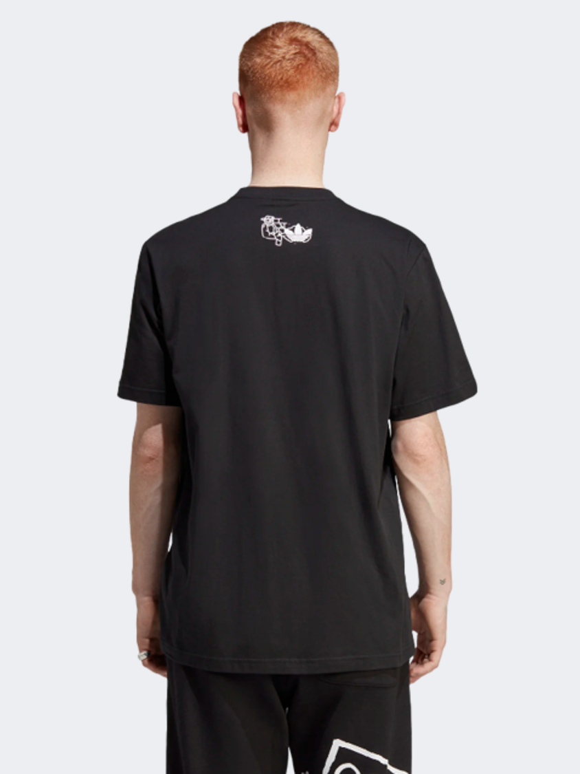 Adidas Graphics Hack The Elite Men Original T-Shirt Black