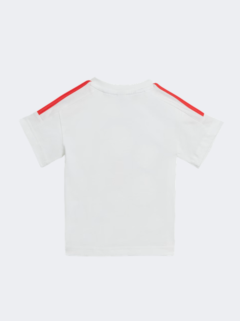 Adidas Spider Man Baby-Boys Sportswear Set White/Bright Red