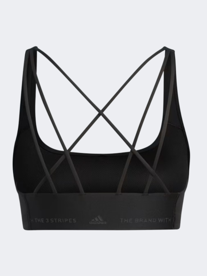 Adidas Coreflow Women Training Bra Black/Carbon