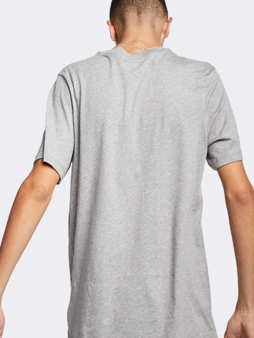 Nike Men's Lifestyle Ar5004-063 Icon Futura T-Shirts Grey