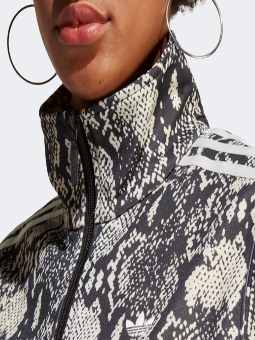 Adidas Python Allover Print Women Original Jacket Black/Multi
