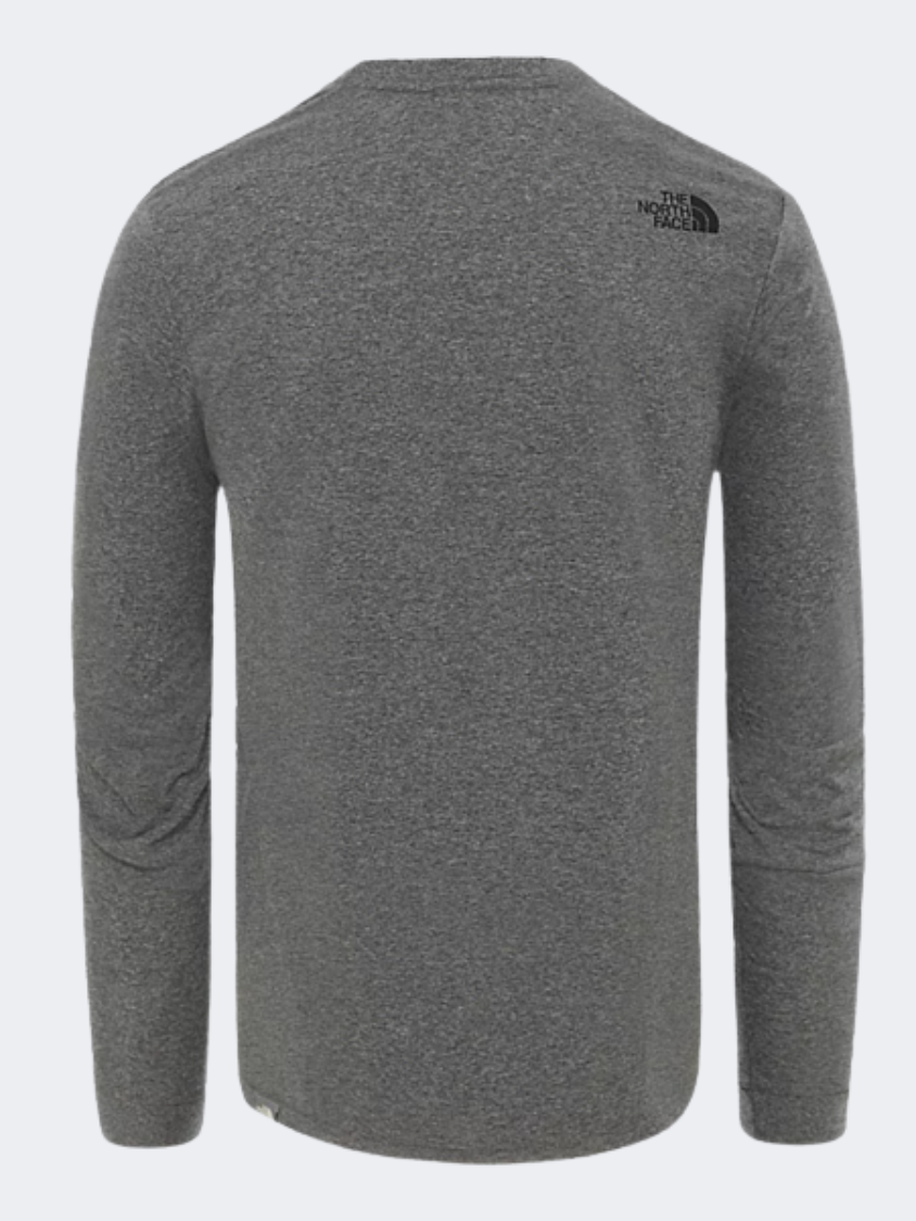 The North Face Simple Dome Men Lifestyle Long Sleeve Grey Heather