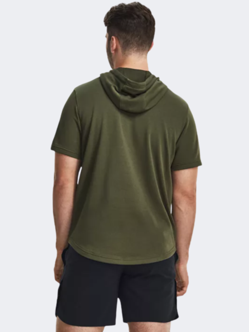 Under Armour Project Rock Men Training Hoody Marine Green/Black