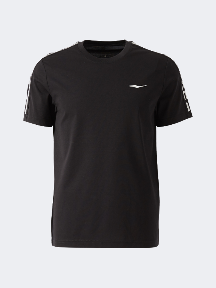 Erke Crew Neck Men Lifestyle T-Shirt Black