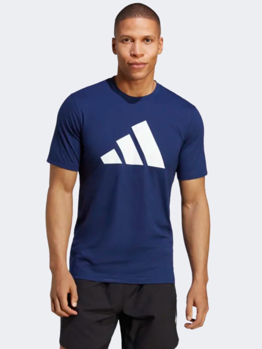 IB8275-Tr-Es Fr Logo T Dkblue/White