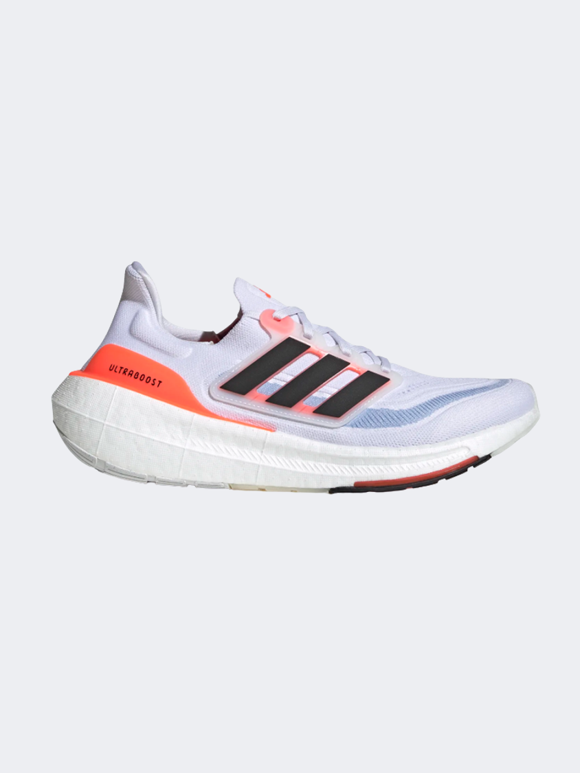 Adidas Ultraboost Light Men Running Shoes White Black Red Mike