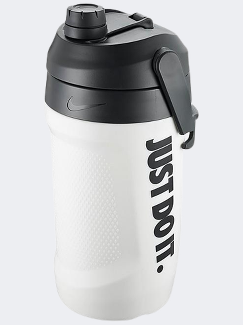 Nike Fuel Jug Chug Unisex Training Water Bottle White/Black