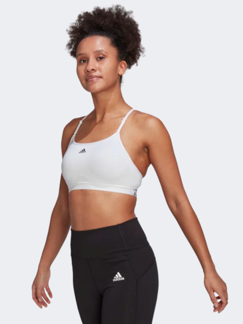 Buy adidas Womens Yoga Essentials Aeroready Sport Bra Clay Strata