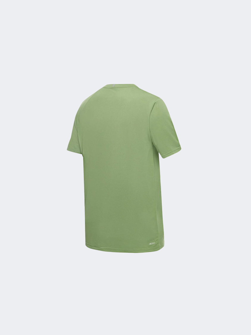 New Balance Core Run Men Performanc T-Shirt Olive Leaf