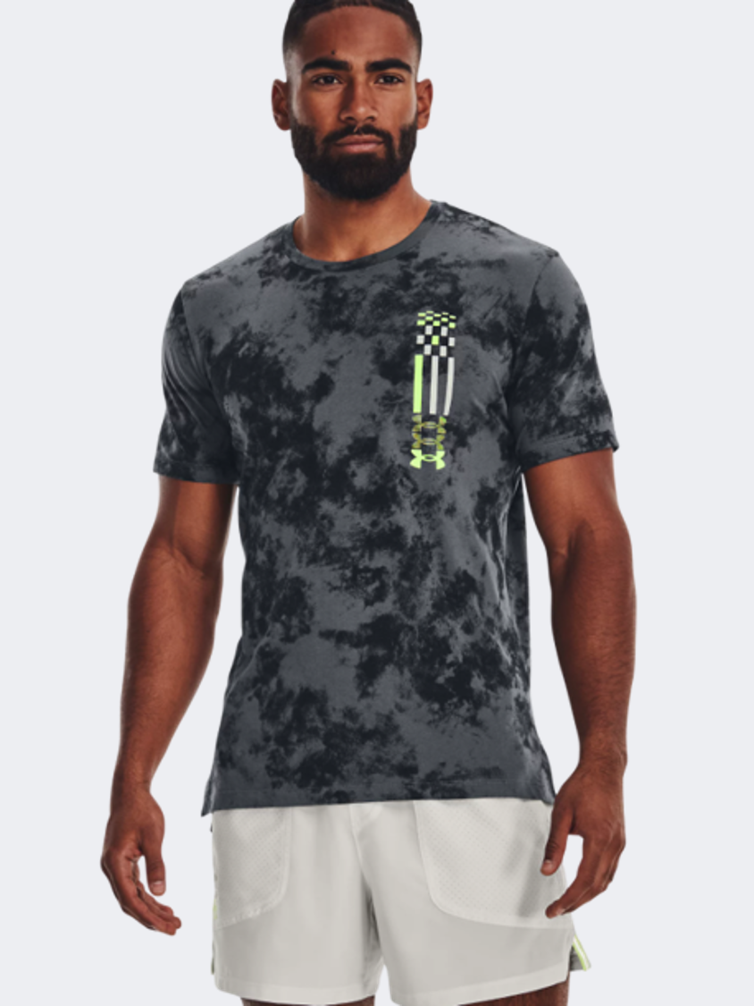 Under Armour Run Anywhere Men Running T-Shirt Grey