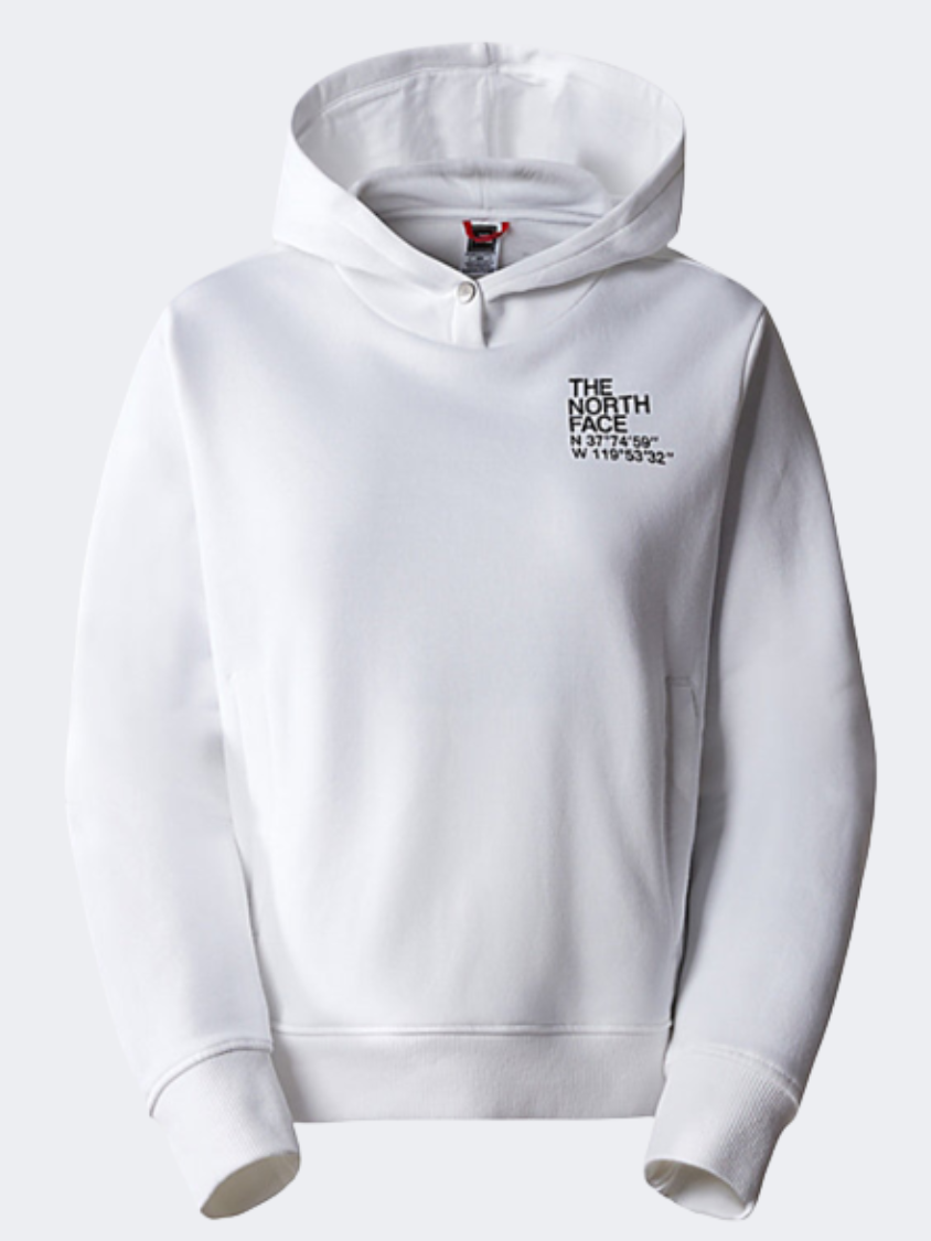 North face white clearance hoodie