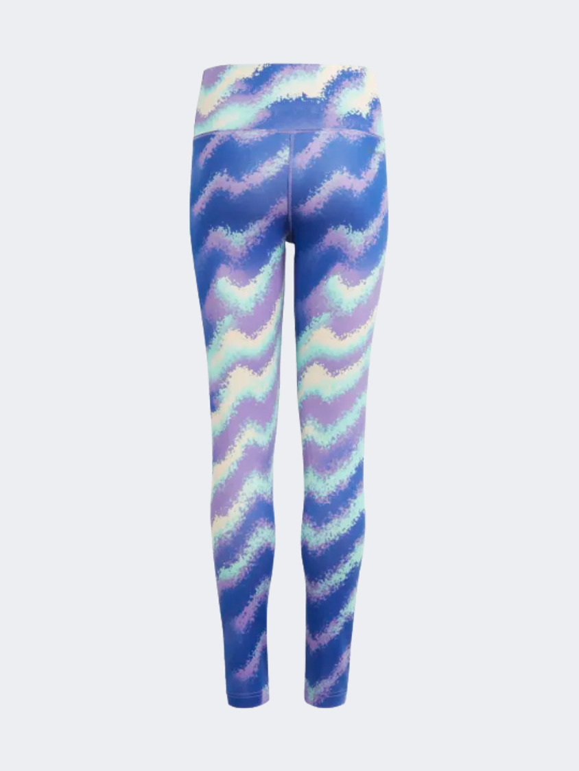 Adidas Dance Aeroready High-Waisted Printed Women Sportswear Tight Multicolor